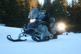  Schneemobilfahren in Morzine